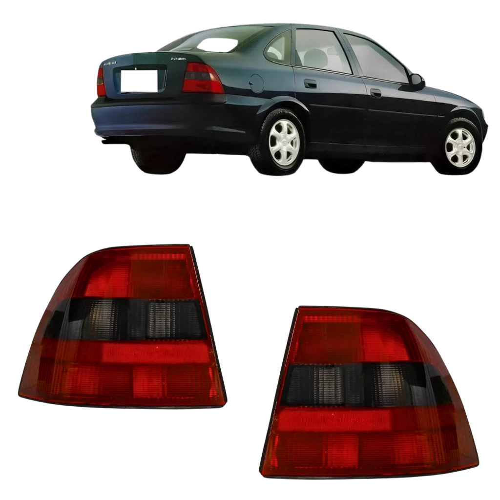 Par Lanterna Traseira Chevrolet Vectra 1997 1998 1999 Fume