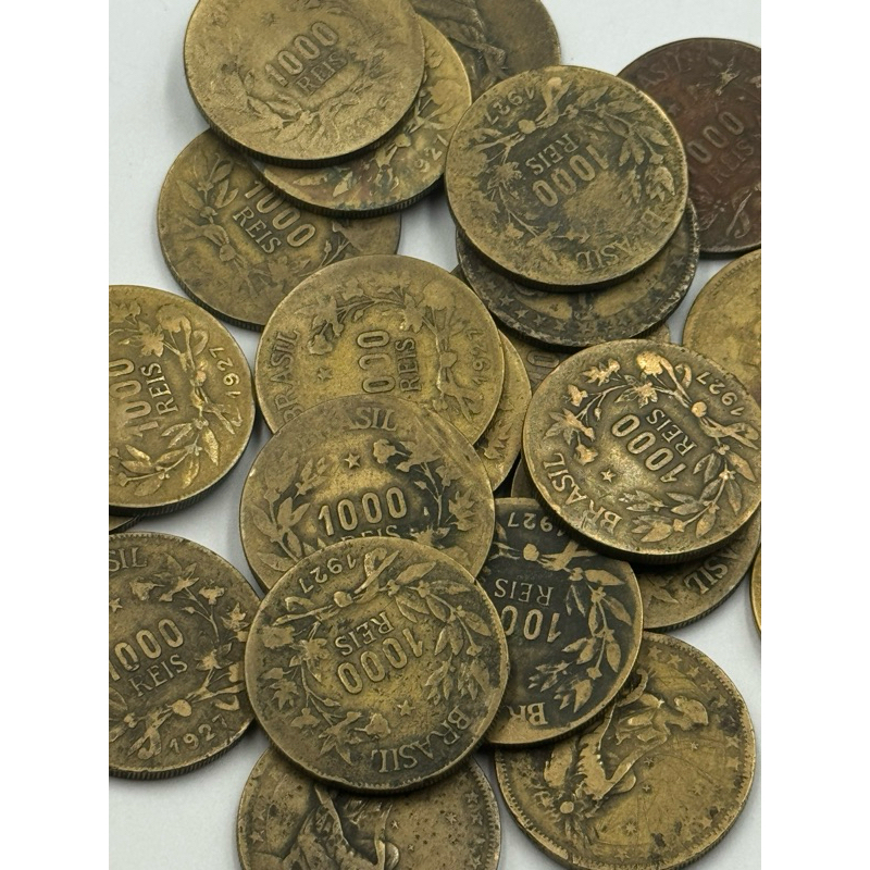 moedas 1000 réis fortuna