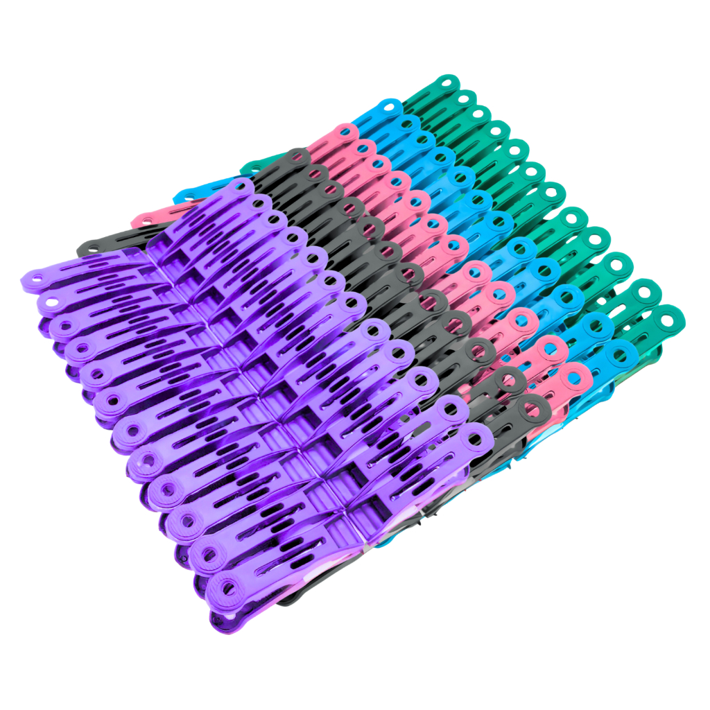 120 Prendedores de Roupas Design Europeu Pregadores para Varal Multiuso Grampos de Roupas em Oferta na Shopee