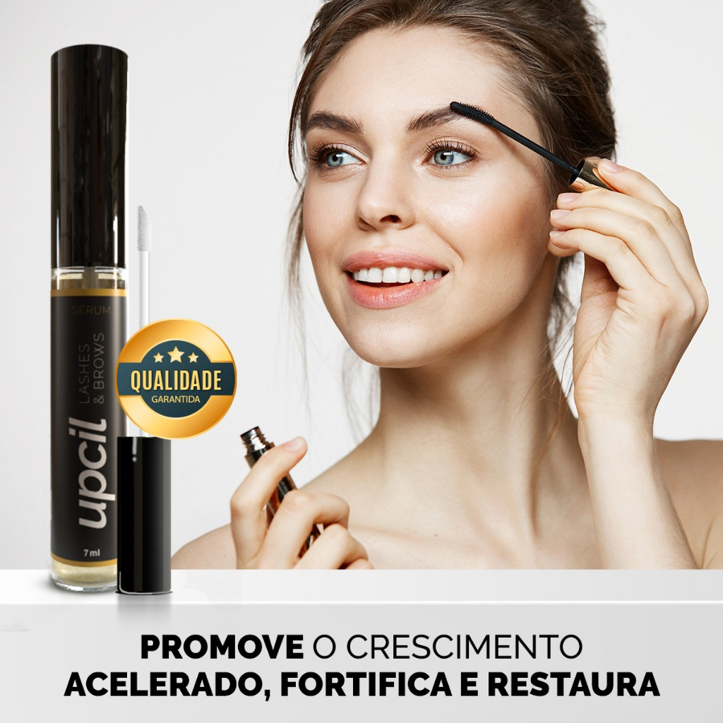 Sérum Fortalecedor Crescimento Cílios e Sobrancelhas - UpCil em Oferta na Shopee