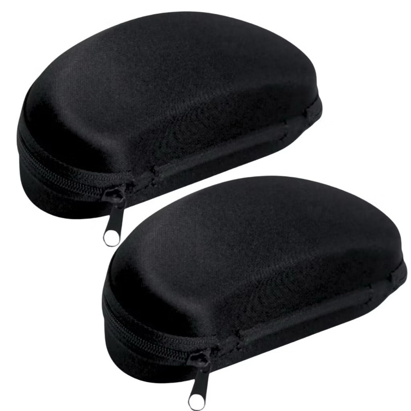 Kit 2 Porta Óculos Estojo Case Capinha Para Óculos De Sol  De Grau Com Zíper em Oferta na Shopee