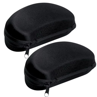 Kit 2 Porta Óculos Estojo Case Capinha Para Óculos De Sol  De Grau Com Zíper em Oferta na Shopee