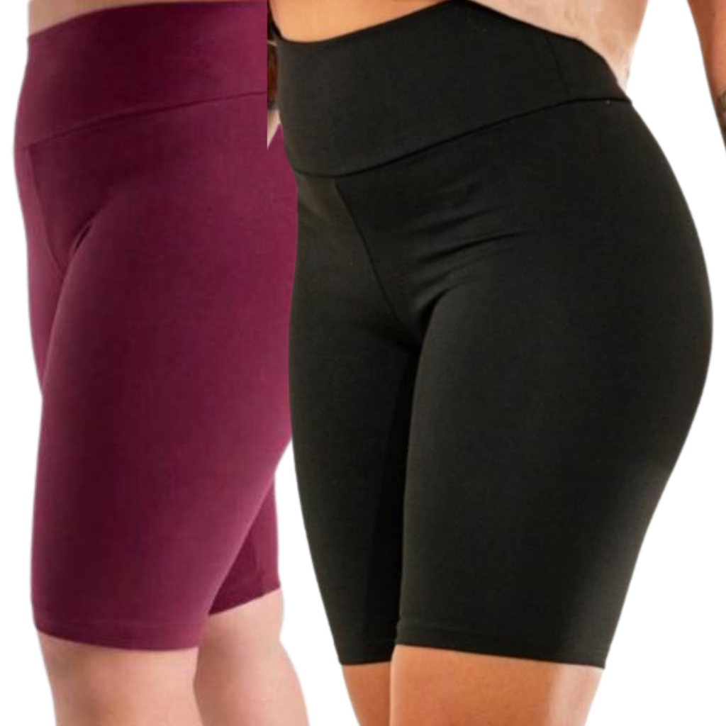 Kit 2 Bermudas Shorts Feminino P a Plus Size Preto e Cinza Levanta Bumbum Feminina Zero Transparência em Oferta na Shopee