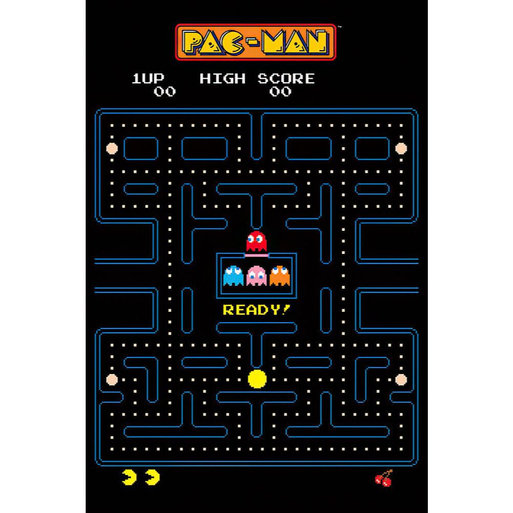 Poster Pac Man - Desenho - Pac Man