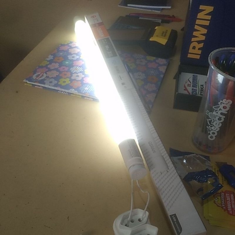 Lâmpada Osram  Led 9 W Superstar Osram,Ourolux 900 lumens Tipo  led ase G 13 Branco Frio Bivolt ganhe 2 soquete