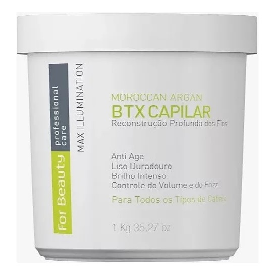 Btx Argan Capilar For Beauty 1kg em Oferta na Shopee