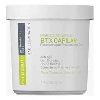 Btx Argan Capilar For Beauty 1kg em Oferta na Shopee