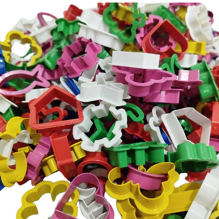 100 Forminhas Cortador Massinha de Modelar Moldes Lembrancinha Para Aniversario Escolas em Oferta na Shopee