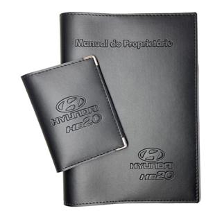 Porta Manual e Porta Documentos Personalizado HB20 em Oferta na Shopee
