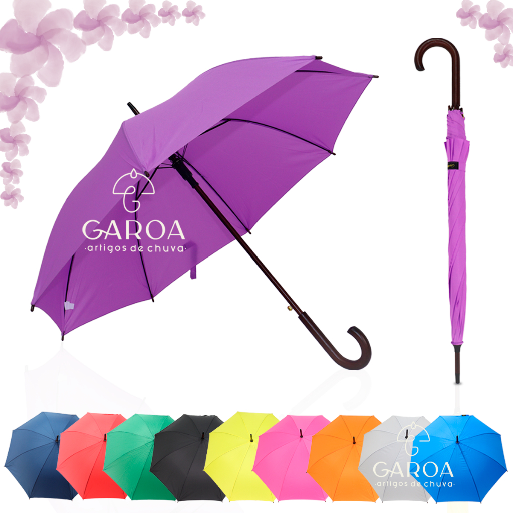 Guarda-Chuva Automático Portaria, Reforçado e Contra Vento | Modelo 2205 em Oferta na Shopee