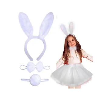 kit fantasia infantil arco + saia[ coelhinho, gatinha, ratinho, diabinho ] ~ IDEIA FLORIDA SHOP ~ em Oferta na Shopee
