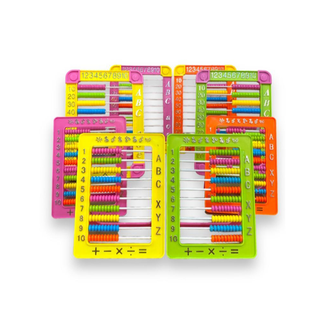 Brinquedo Educativo Abaco Matemático Escolar Infantil Toymix em Oferta na Shopee