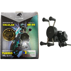 Suporte Celular Moto X Com Carregador Usb Gps Motoboy Entregas 6176