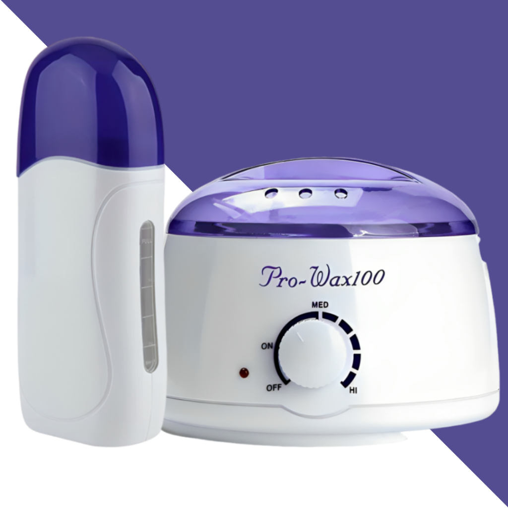 Kit Depilação Aquecedor Cera Roll On e Panela Elétrica e Derretedor Roll-on Termocera Depilador