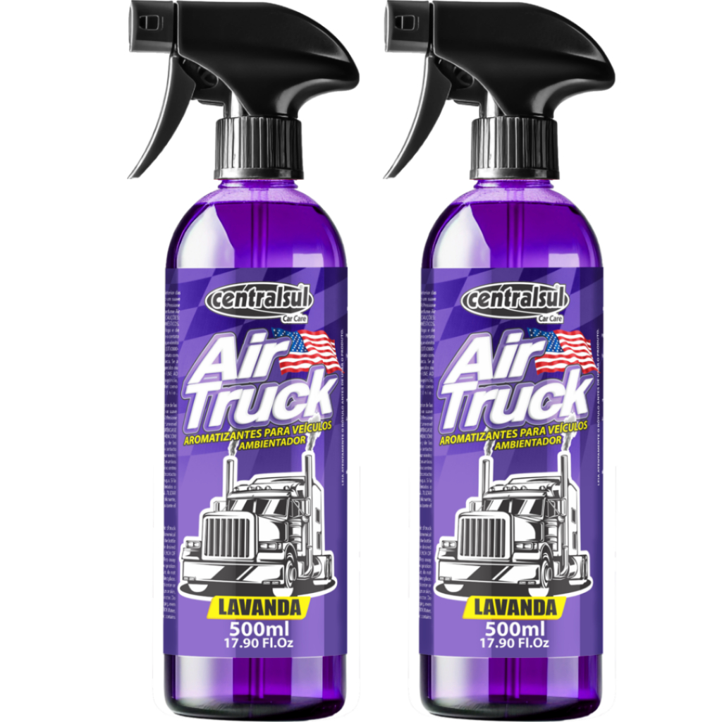 2 Aromatizante Air Truck Lavanda Centralsul 500ml em Oferta na Shopee