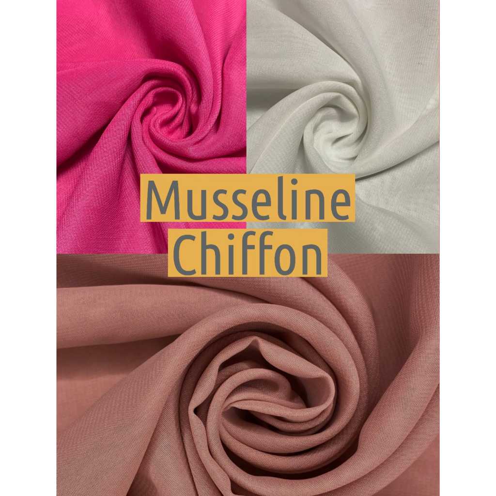 2 METROS MUSSELINE, CHIFFON (2m X 1,50m)