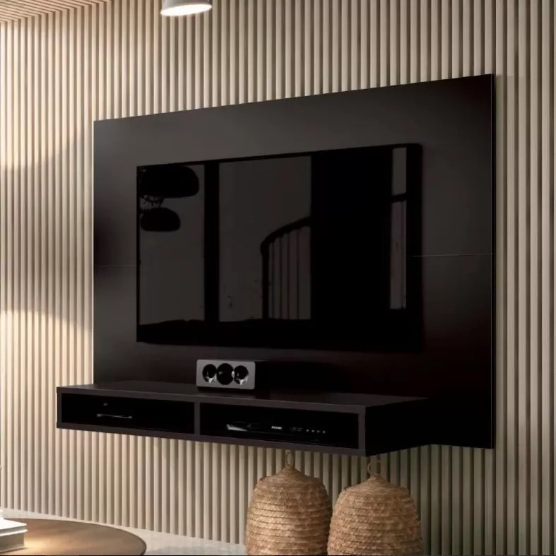 Painel Para Tv Até 43 Polegadas Com 02 Nichos - New Fox Faro em Oferta na Shopee