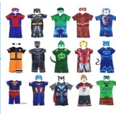 Kit 5 Fantasias Infantis + Máscaras - Com Pequenos Defeitos Carnaval Bloquinho em Oferta na Shopee