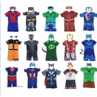 Kit 5 Fantasias Infantis + Máscaras - Com Pequenos Defeitos Carnaval Bloquinho em Oferta na Shopee