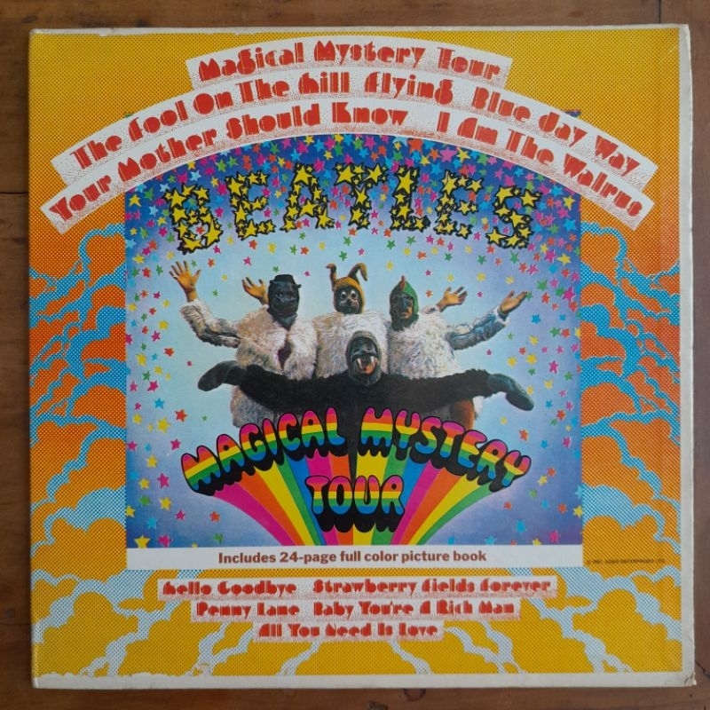 The Beatles-Magical Mystery Tour-lp importado MONO 1a prensagem c/livreto-vinil