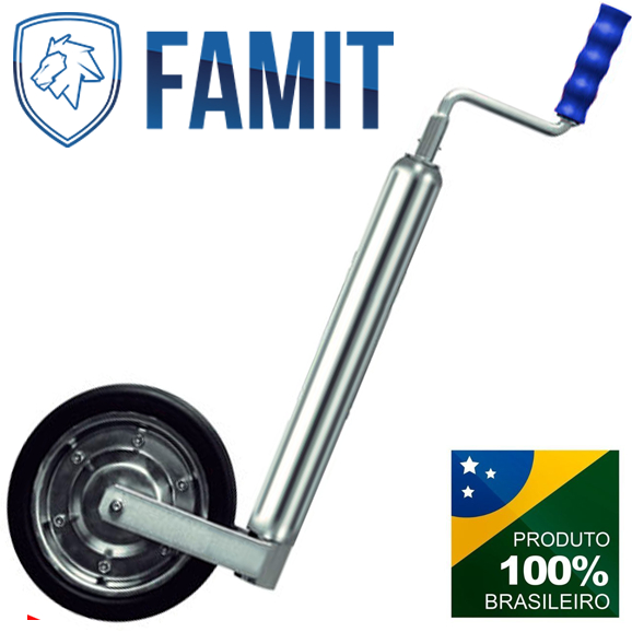 Pedestal Carreta Roda Carretinha Reboque 150 K Promoção