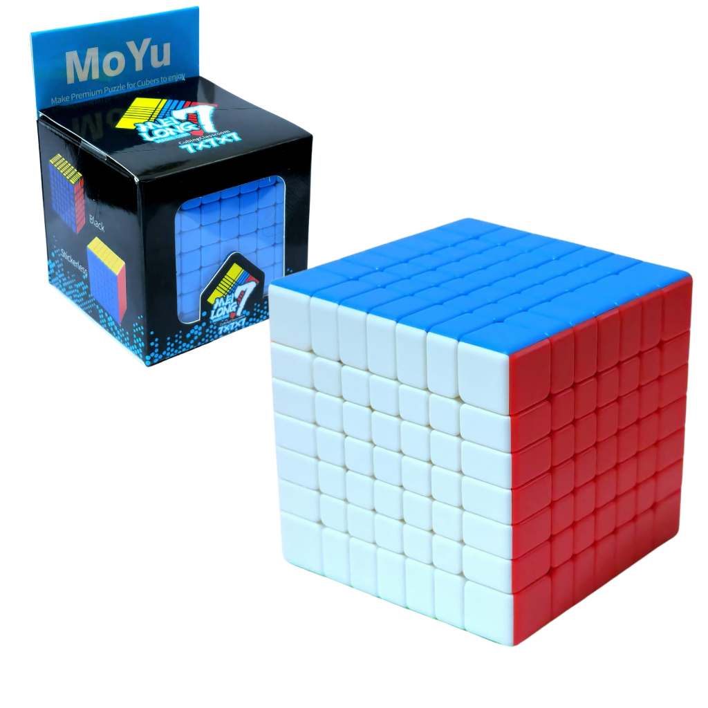 Cubo mágico 7x7x7 profissional Moyu cubo magico 7x7