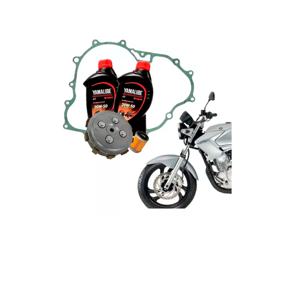 Embreagem Junta Óleo E Filtro Yamaha Fazer 250 2005