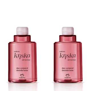 Pacote Kit Refil Desodorante Corporal Kriska Drama Feminino 100ml(KIT COM 02) em Oferta na Shopee