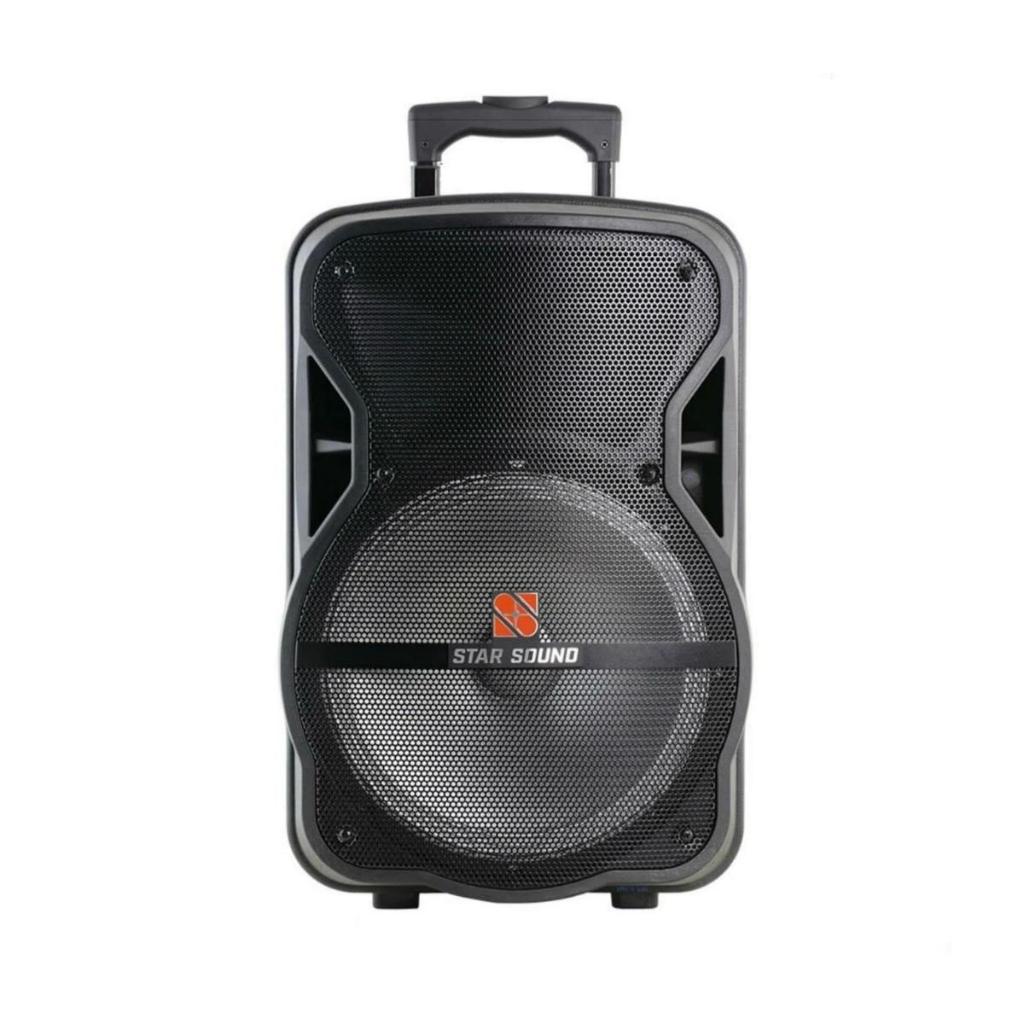 Caixa De Som Ativa Staner SS 100 10 Polegadas 35W RMS Bluetooth Usb SD Led