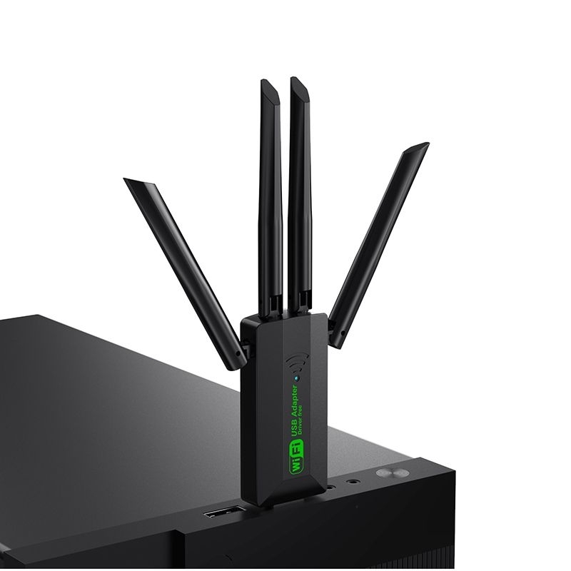 Wifi 1200mbps 4 antenas Duas Bandas 2.4GHz  5GHz 4 802.11ac usb3.0 sem fio de alta velocidade para pc/laptop Wi-Fi