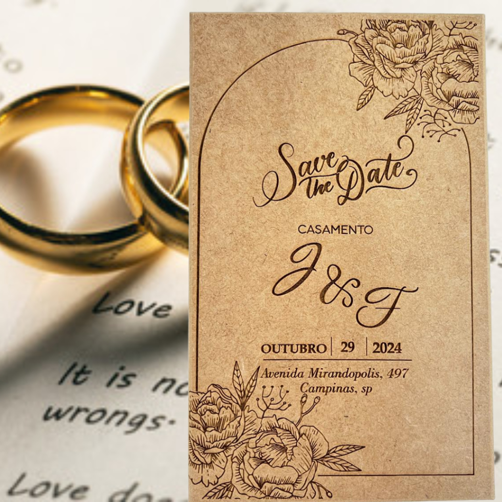 Kit com 5 Caixa convite casamento personalizada Copenhage padrinhos mdf personalizada 20x12x05 presente lembrancinha enfeite madrinha padrinho batizado aniversaario logo convite personalizado iniciais data endereço taça mini vinho vela