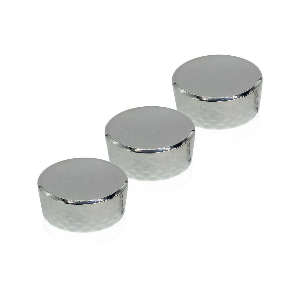 3 Puxadores De Led Móveis Penteadeira Guarda Roupa Closet Ponto Eclipse 36mm