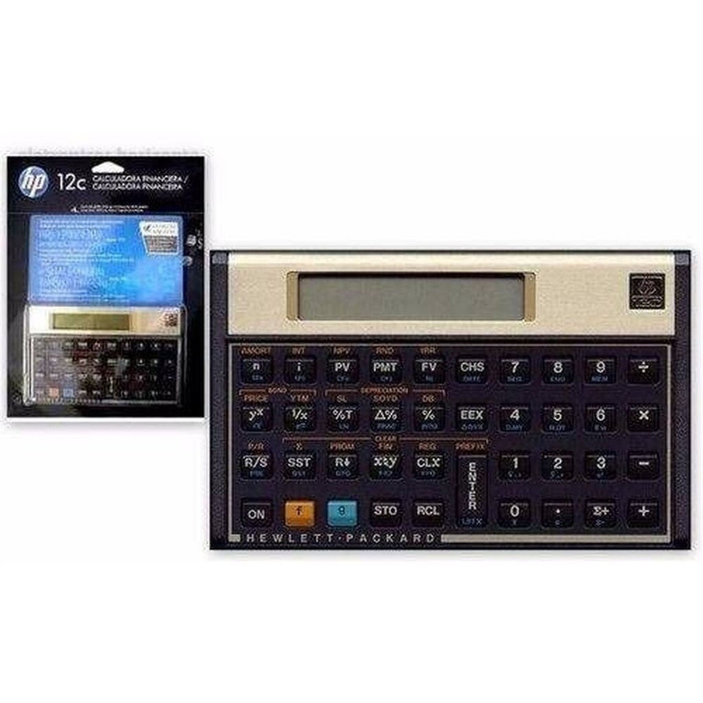 Calculadora Financeira Hp 12c Gold Nova Original Lacrada