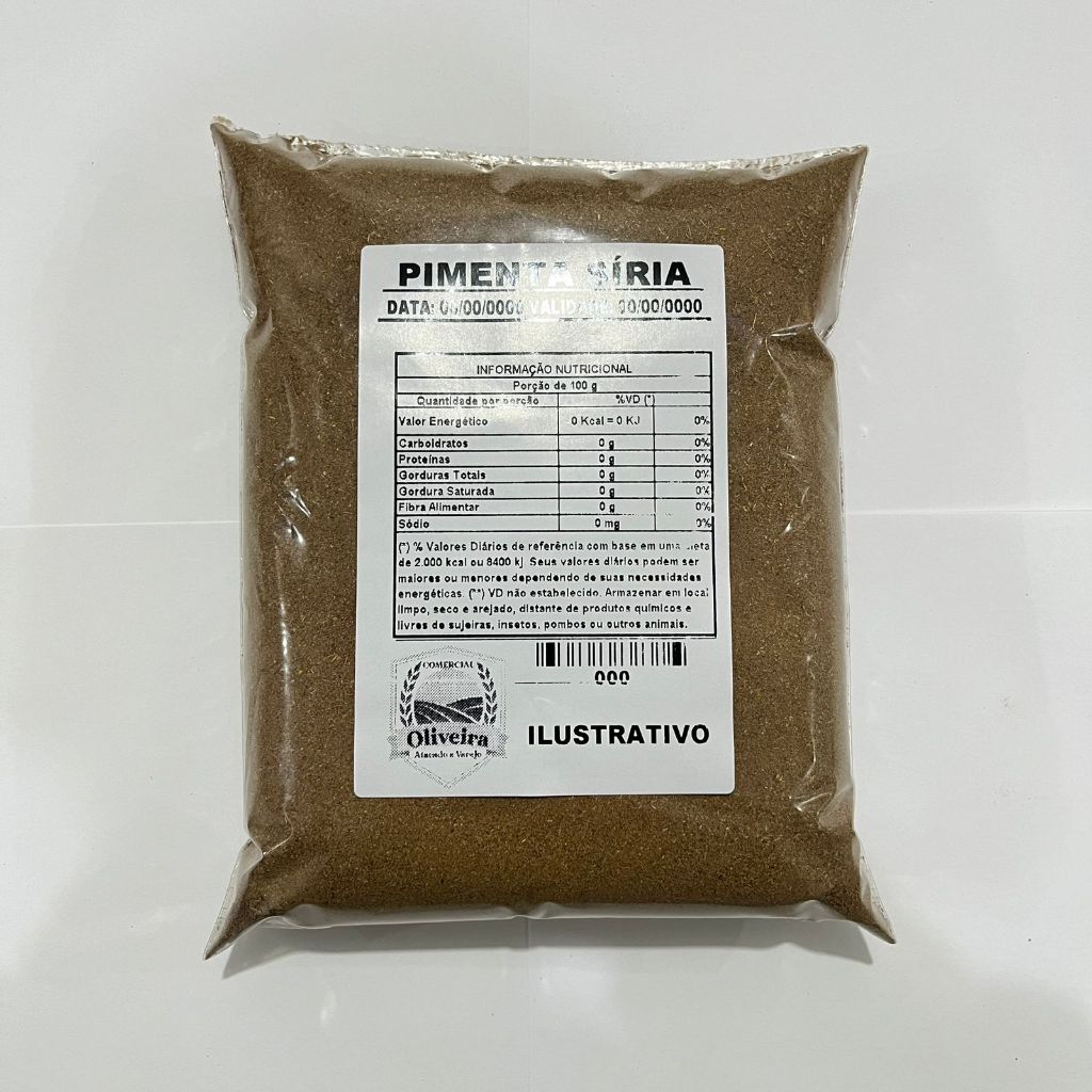 Pimenta Siria em pó 500gr á granel em Oferta na Shopee