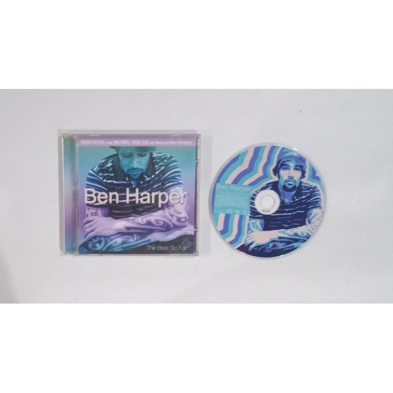 Cd- Ben Harper - The Best So Far - Edição Especial: Incluí Boa Sorte / Good Lucky com Vanessa da Mata e Ben Harper