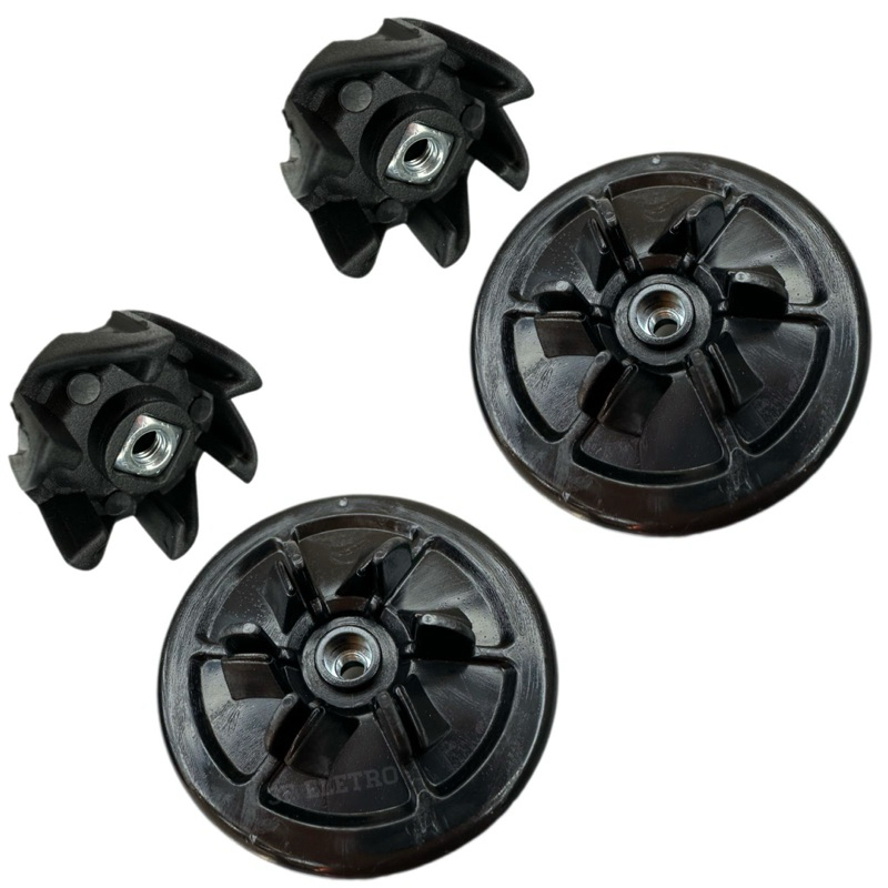 Arraste do Motor 2Pçs e Arraste do Copo 2pçs para Liquidificador Philco PLQ1430 e PLQ1411 Originais