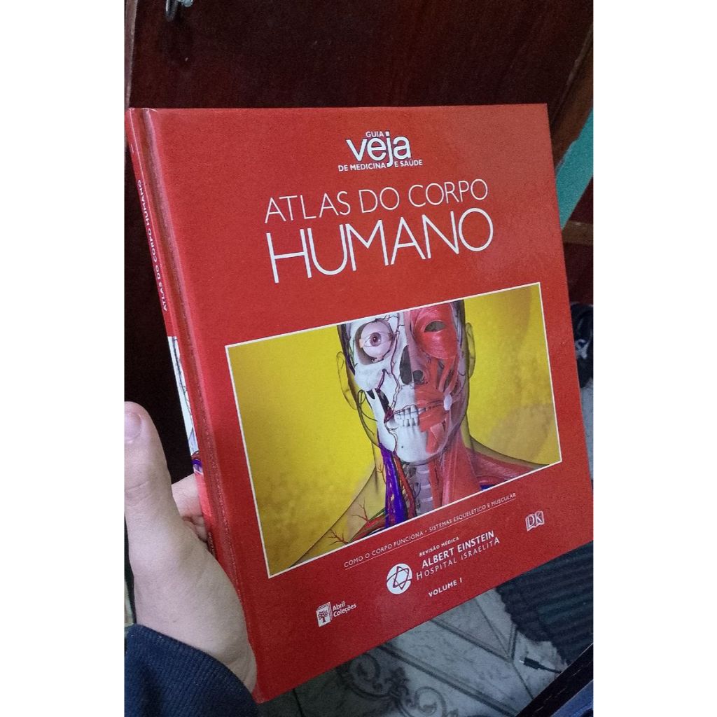 livro atlas do corpo humano volume 1 usado