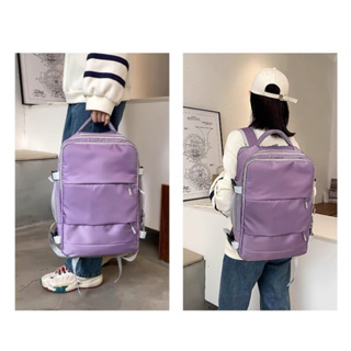 Mochila de grande bagagem expansível mochila escolar unisex na moda de computador saco de viagem de embarque mochila 390 em Oferta na Shopee