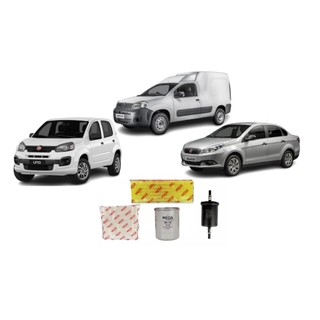 Kit Revisao Filtro Troca Completa Wega Fiat Fiorino Furgão Grand Siena Uno em Oferta na Shopee