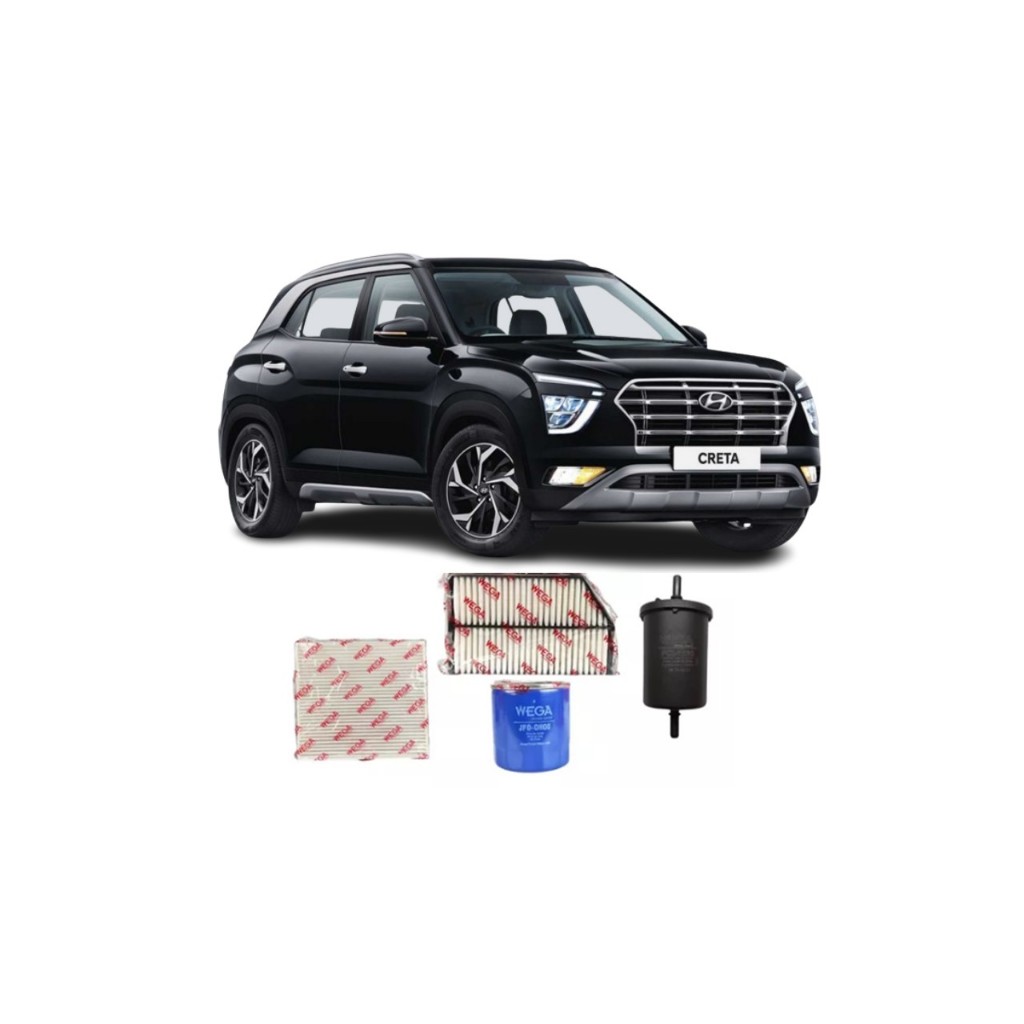 Kit Revisao Filtro Troca Completa Wega Hyundai Creta 1.0 Turbo Automático - Spare Parts and Accessories for Vehicles