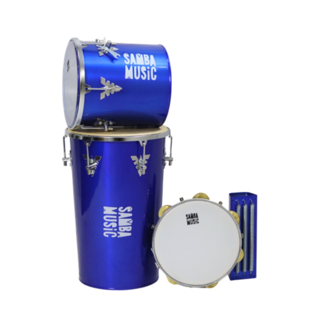 KIT SAMBA PAGODE PHX KSM-01 REBOLO RECO RECO REPIQUE PANDEIRO