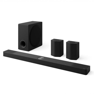 Home Theater Soundbar LG S95TR 810W RMS Dolby Atmos 9.1.5 Canais Caixas de Som Traseiras AI Room Calibration Pro DTS:X AI Sound Pro Wow Syner em Oferta na Shopee