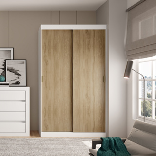 Guarda Roupa Casal 2 Portas 2 Gav Branco Carraro Noah em Oferta na Shopee