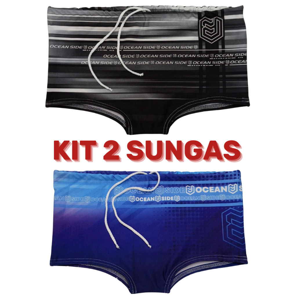 kit 2 Sungas Masculinas Adulta em Oferta na Shopee
