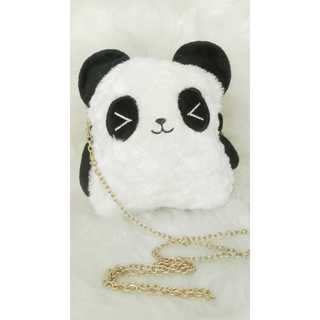 bolsinha transversal infantil do panda