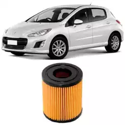 Filtro Óleo Peugeot 308 1.6 2.0 2012 A 2018 Tecfil PEL108