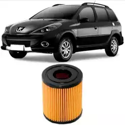 Filtro Óleo Peugeot 207 Sw 1.6 2009 A 2013 Tecfil PEL108