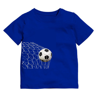 Camiseta Infantil Bola Na Rede Futebol em Oferta na Shopee