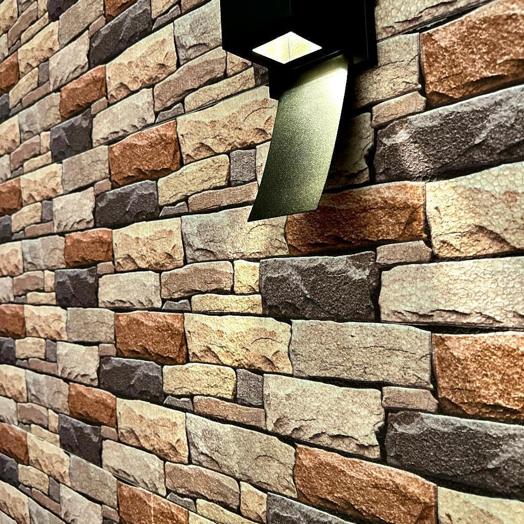 15 Placas EPS Revestimento 3d Decorativa Alto Relevo Textura 50x50cm em Oferta na Shopee