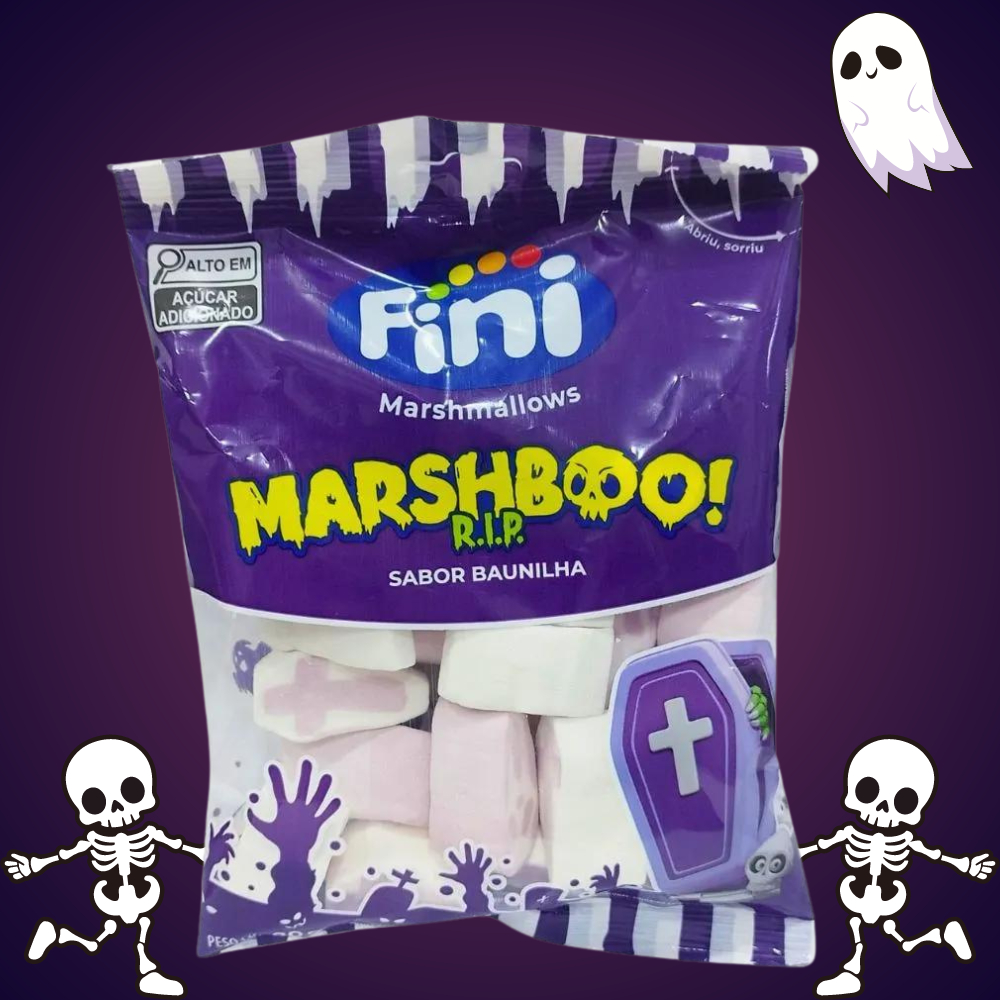 Marshmallow Fini Halloween Marshboo R.I.P 250g - FINI